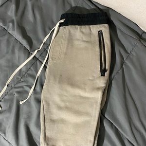 Used Fog Essentials pants size small tan